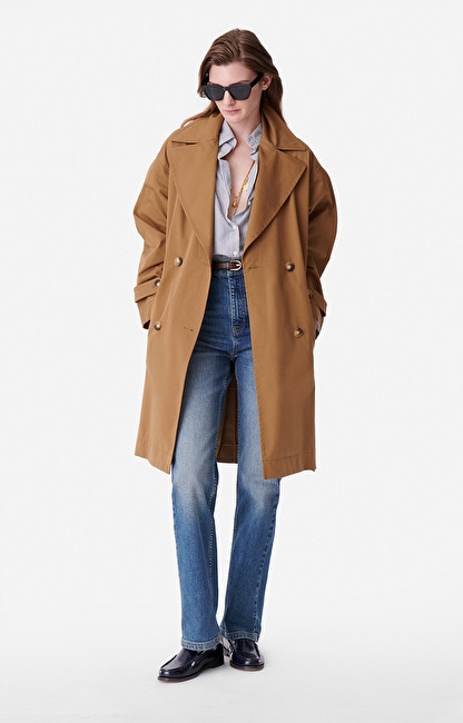 Cecil Trench Coat : Cotton Blend