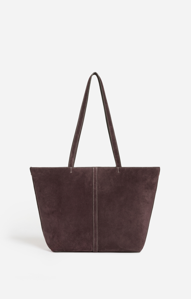 Vere Verto Suede Italian Leather Convertible Bag Vere Verto Small Backpack Black Leather With Straps For  main image 2