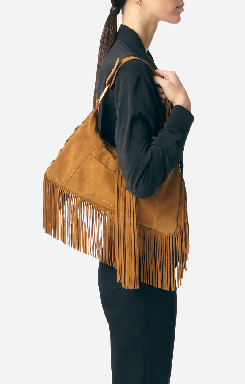 Mathilde Bag 100% cowhide leather Hazelnut , Vanessa Bruno